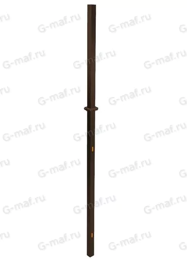 Столб для калитки с петлями 